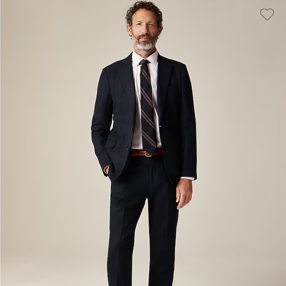 Ludlow Slim-fit suit jacket in English cotton-wool blend - Picture 2 of 14